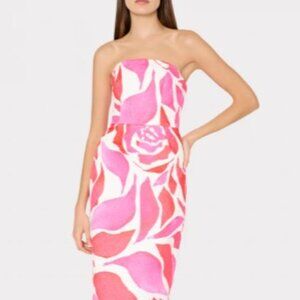 Milly Orion Rose Jacquard Strapless Dress-  Size 2 - Never Worn/Tags On